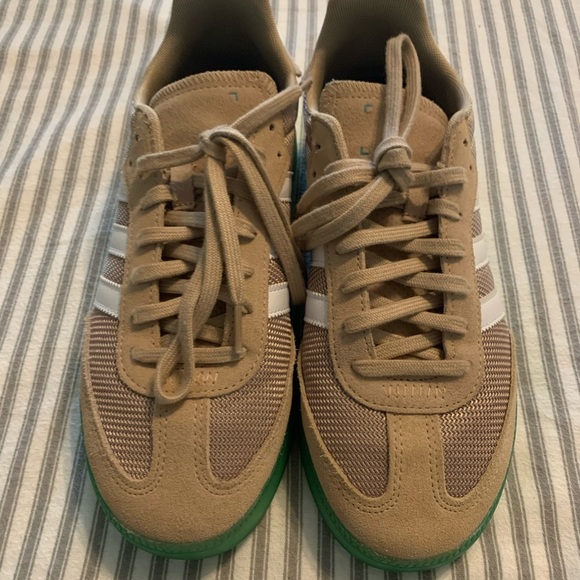 Adidas Samba RM “Miami” Genuine Leather Neon Gum Bottoms Men’s Size 8 - Picture 2 of 6